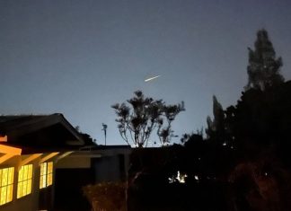 meteor jatuh di Bandung