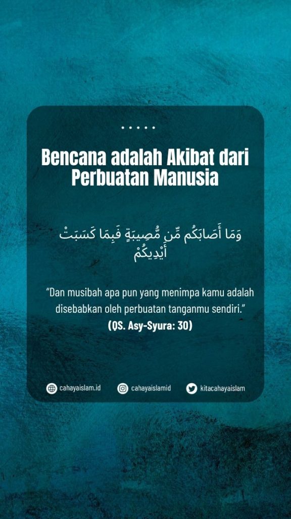 peringatan Tuhan di zaman sekarang