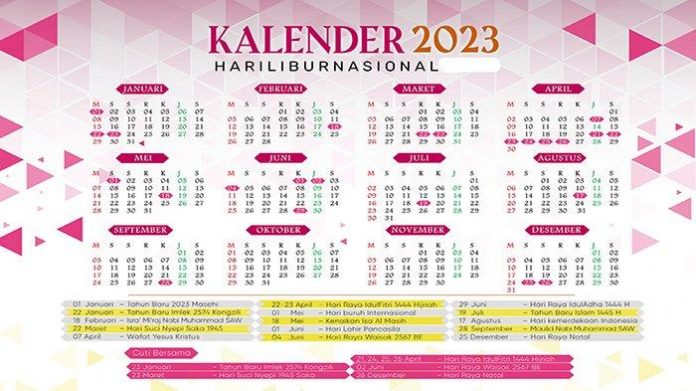 tanggal merah Oktober 2023
