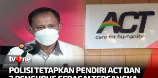 Tersangka penyelewengan dana ACT