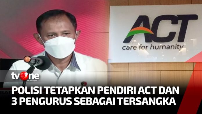 Tersangka penyelewengan dana ACT
