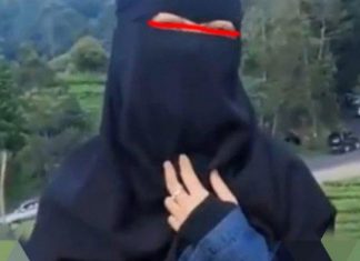 video wanita bercadar